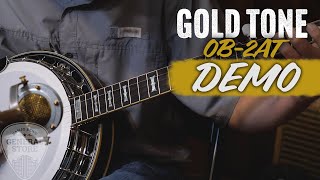 Product Showcase: Gold Tone OB-2AT Arch Top Bowtie Banjo Demo