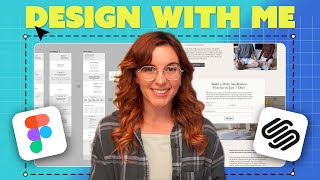 Design with me ✨ My full web design process using Figma & Squarespace