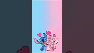 Stitch and angel cute wallpaper