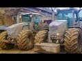 Chopping maize with Claas forage harvesters and Fendt tractors | Maize harvest