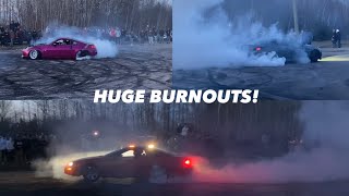 2023 Speedsport after party HUGE BURNOUTS!