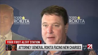 Indiana Attorney General Todd Rokita faces three new disciplinary charges