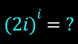 How To Evaluate (2i)^i