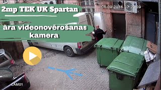 2mp TEK UK  HDVA  āra videonovērošanas kamera