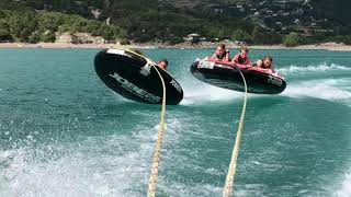 Bouée tractée disque Lac de Serre Ponçon Nautic B