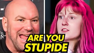 Dana White Destroys Woke Reporters