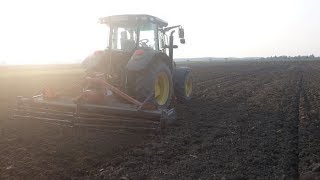 Cabview/ Johndeere 5100r \u0026 Landini legend 105/ plowing \u0026 cultivating