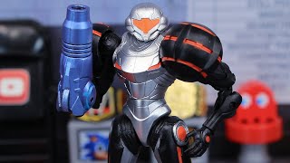 Jakks Pacific Metroid Prime Phazon Suit Samus Figure Review!