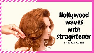 How to make hollywood waves? Hairstyle tutorial -  you'll be amazed