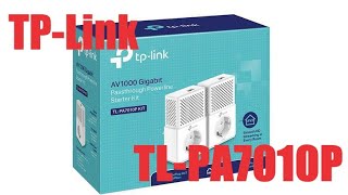 Γρήγορο καλωδιακό δίκτυο μέσω ρεύματος // TP-Link TL PA7010p - UNBOXING