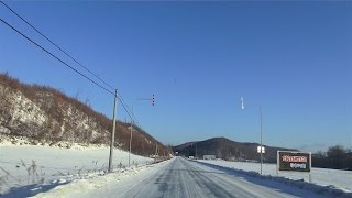 北海道 道道51号 津別陸別線 車載動画 2015/12/12