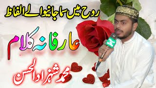 arifana kalam | صوفیانہ کلام | Sufiana Kalam | Arifana Kalam | shahzad ul hassan | sufi work |