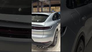 2024 Porsche Cayenne E-hybrid Coupe at Porsche IconSiam Thailand