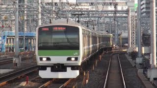 山手線E231系トウ512編成　御徒町駅発車