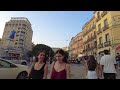 cagliari italy evening walk 4k with 4k city life