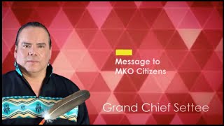 MKO Grand Chief's message on COVID-19