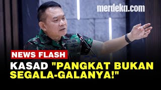 Pesan Penting Kasad Jenderal TNI Dudung ke Pati AD soal Sikap dan Tingkah Laku