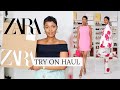 LATEST ZARA SUMMER HAUL & TRY ON | + Zara Sale Pieces & Accessories | ama loves beauty