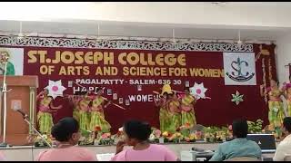 women's day celebration at st.joseph college,pagalpatty,Salem