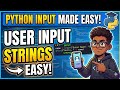 Python Basics: Strings & Input Explained🐍
