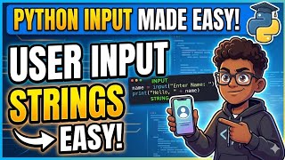 Python Basics: Strings & Input Explained🐍