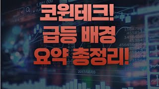 코윈테크! 급등 배경 요약 총정리!