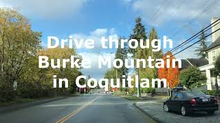 Burke Mountain Drive in Coquitlam