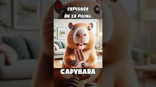 Capybara ăn xà phòng #reviewphim #chuyencuaai #phimhoathinh #capybara