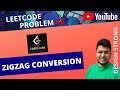 Leetcode 6 : zigzag conversion live solution optimised