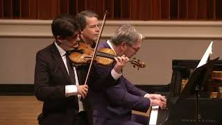 Fedor Rudin, violin \u0026 Thomas Hoppe, piano: Beethoven 8, Bolcom 3, Poulenc Sonata, Wieniawski Polo