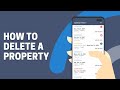 Delete a Property - Channex