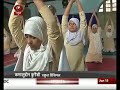 yoga camp in anjuman e islam school in ahmedabad