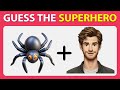 Guess the Superhero by only 2 Emoji! 🕷🦸 Marvel & DC Superheroes Hard Emoji Quiz