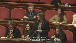 Paita - Intervento in Senato (18.01.23)