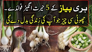 Hari Pyaz Khane Ke Fayde || Boost Your Immune System Quickly || Health Benefits Of Green Onions