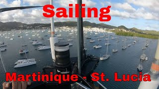 Ep. 94. Sailing! Martinique to St. Lucia and back.