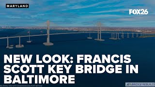 New design unveiled of Francis Scott Key Bridge in Baltimore, Maryland