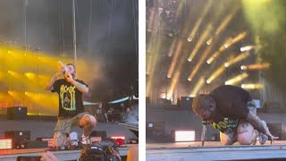 Fans are worried for Post Malone after he performed like this