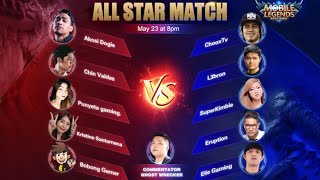 ChooxTV Aldous VS Akosi Dogie Luo Yi  Practice Game Ghost Wrecker Commentator | Mobile Legends