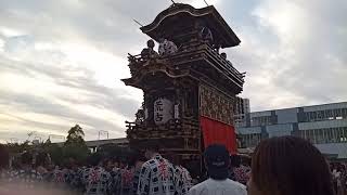 2019年10月6日愛知県東海市大田まつり、荒古組どんでんです😃