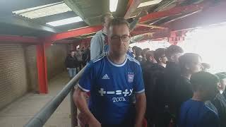 FEW LESSONS NEEDED FOR REPLACEMENT IPSWICH DRUMMER AT CREWE ALEXANDRA v IPSWICH TOWN