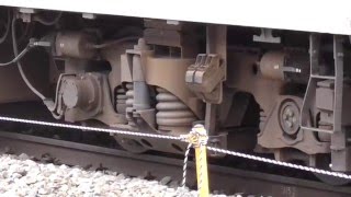 ﾌﾞﾚｰｷ緩解時のｼﾘﾝﾀﾞｰの動きがよくわかる!!【115系電車】『しなの鉄道 普通 小諸駅行き』『JR信越本線 普通 長野駅行き』篠ノ井駅 入線･発車映像