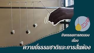 กิจกรรมการทดลอง เรื่อง ความถี่ธรรมชาติและการสั่นพ้อง