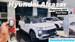 2024 Hyundai Alcazar Signature DCT Review: Is the Dual Tone Worth It? @vikasvlogs11