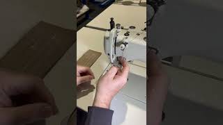 Easy Way To Thread A Juki DU-1181N Walking Foot Sewing Machine!