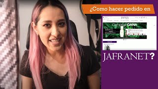 Como hacer pedido en JAFRANET | Ana Angel