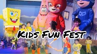 Dubai Festival City Mall | Kids Fun Fest | Meet and Greet with PJ Mask live shows \u0026 SpongeBob live