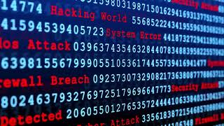 #Digital binary data, #streaming code matrix #background Loop #Animation.