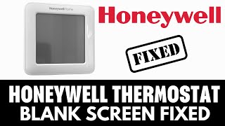 Honeywell Thermostat Blank Screen (FIXED)