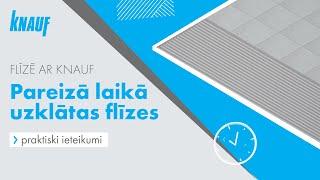 Flīzēšana - pareizā laikā uzklātas flīzes